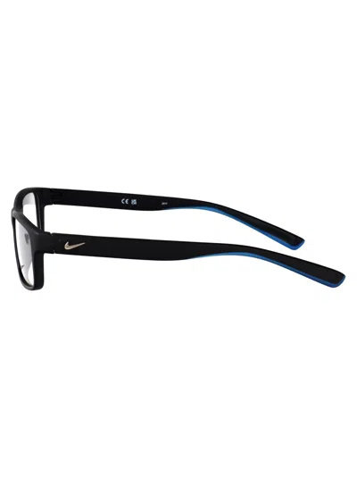 Nike Rectangle Acetate Frames In Black