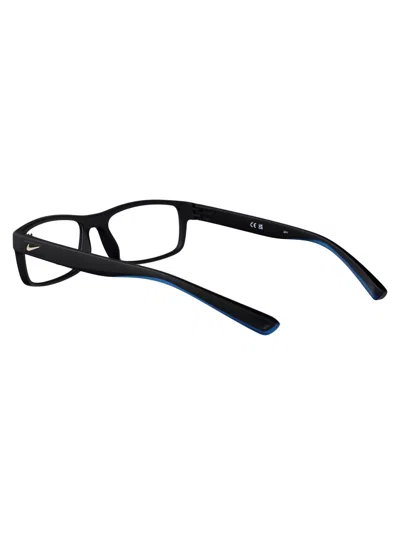 Nike Rectangle Acetate Frames In Black