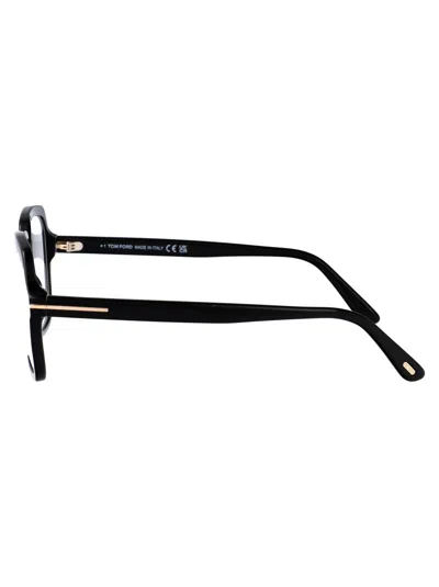 Tom Ford Squared Optical Ft5908 B 001 In Black