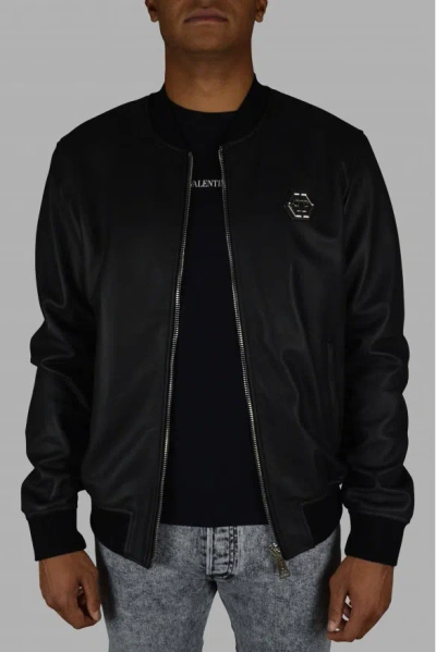 Philipp Plein Bomber Jacket In Black