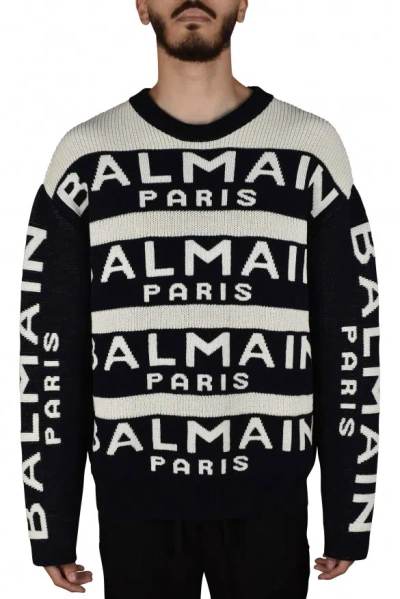 Balmain Sweater In Black