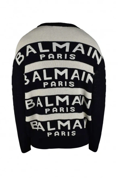 Balmain Sweater In Black