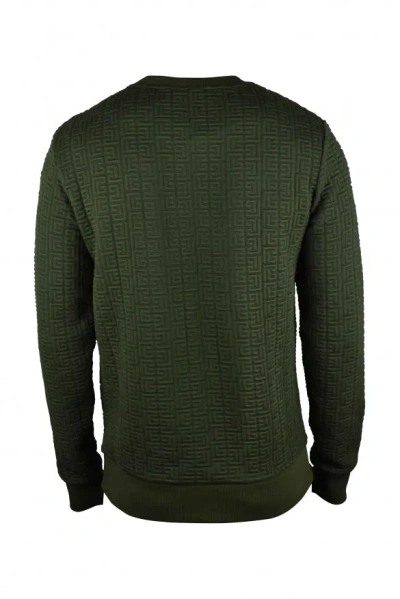 Balmain Men Sweatshirt In Green
