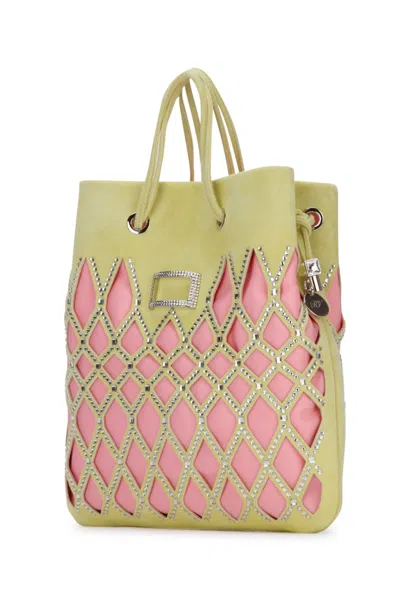 Roger Vivier Inspired Mini Handbag In Multi