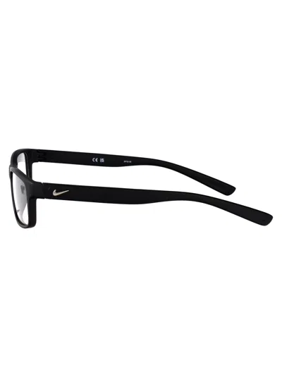 Nike Rectangle Acetate Frames In Black