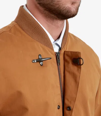 Fay Coats Camel In Orange