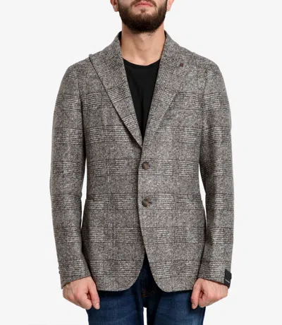 Tagliatore Jackets In Gray