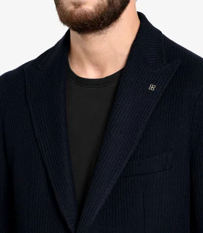 Tagliatore Jackets Blue In Blue