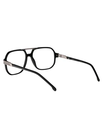 Carrera Logo Plaque Pilot-frame Glasses In Black