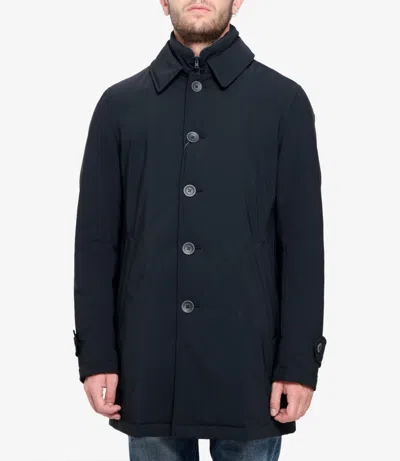 Herno Coats Blue In Blue