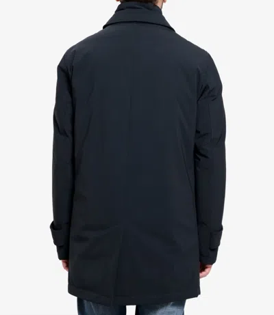 Herno Coats Blue In Blue