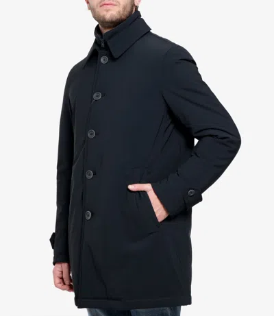 Herno Coats Blue In Blue