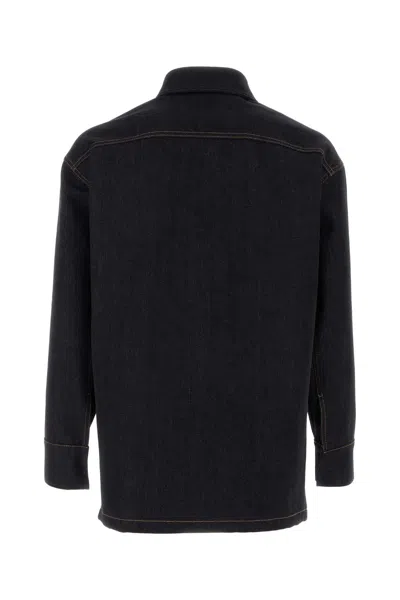 Fendi Denim Jacket In Blue