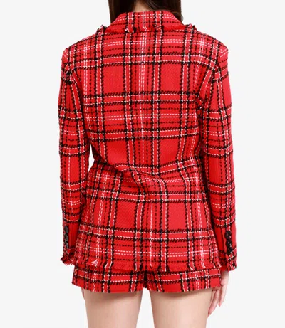 Msgm Jackets Red In Red