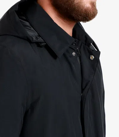 Herno Coats Black In Black