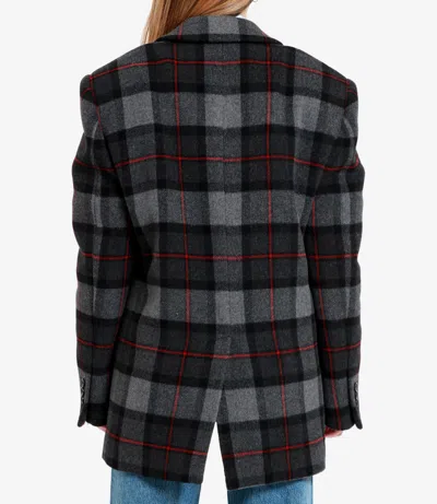Msgm Jackets Grey In Multi