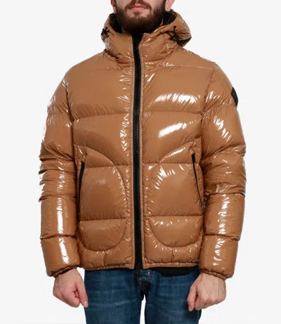 Herno Coats Camel In Brown
