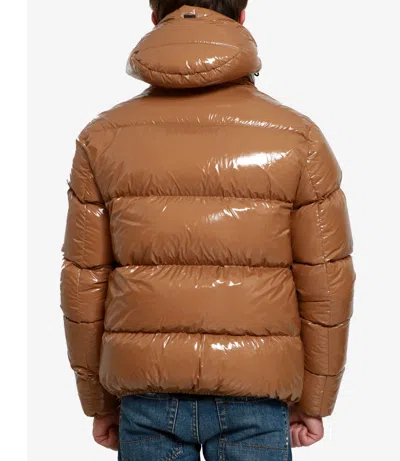 Herno Coats Camel In Brown
