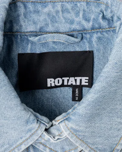 Rotate Birger Christensen Rotate Jackets Blue In Blue