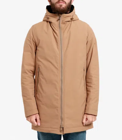 Herno Coats Camel In Brown