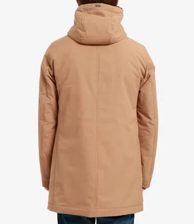 Herno Coats Camel In Brown