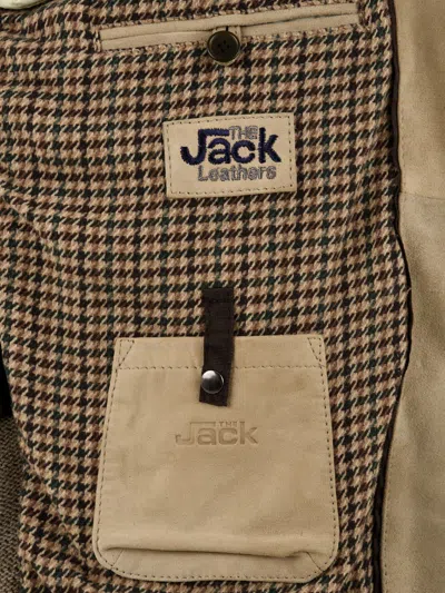 The Jack Leathers Coats In Neutral