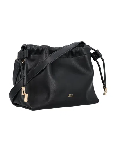 A.p.c. Ninon Mini Bag In Black