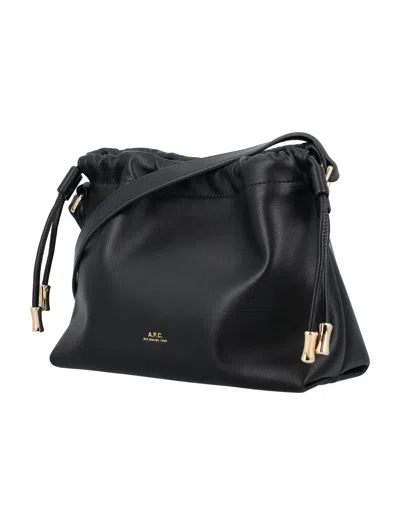 A.p.c. Ninon Mini Bag In Black