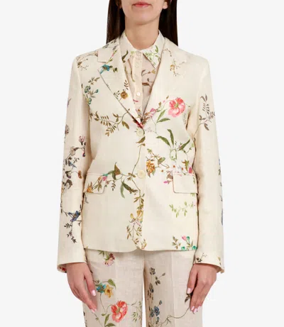 Semicouture Jackets Cream In White