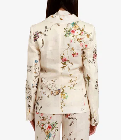 Semicouture Jackets Cream In White