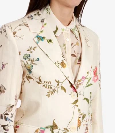 Semicouture Jackets Cream In White