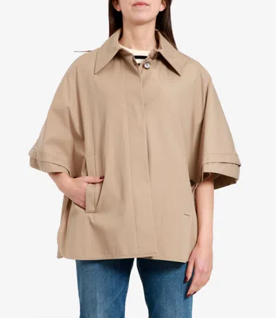 Max Mara Jackets Beige In Nude
