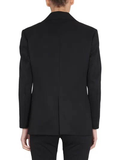 Raf Simons Single-breasted Jacket In Black