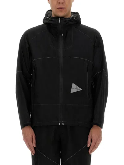 And Wander Pertex Windbreaker In Black