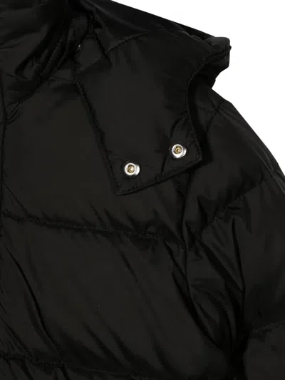 Givenchy Long Down Jacket With Hood In Black