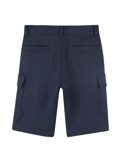 Hugo Boss Boss Bermuda In Blue