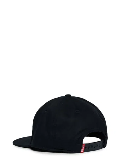 Diesel Hat With Visor In Black