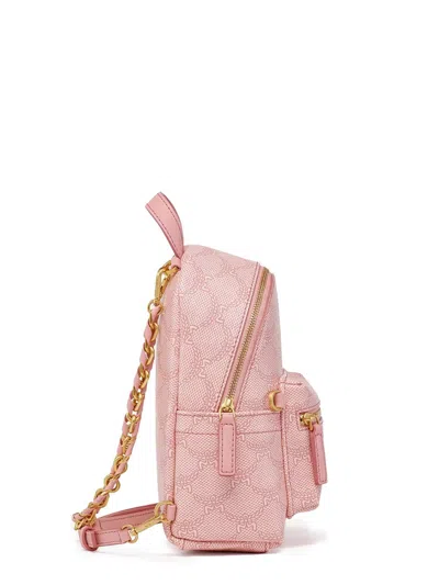 Mcm Backpack Stark Lauretos In Pink