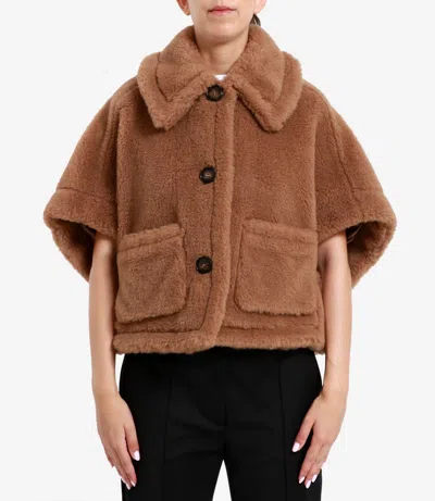 Max Mara Jackets Camel In Brown