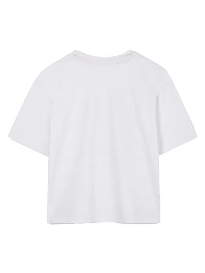 Marc Jacobs "lipgloss" Logo T-shirt In White