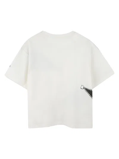 Marc Jacobs Logo Print T-shirt In Ivory