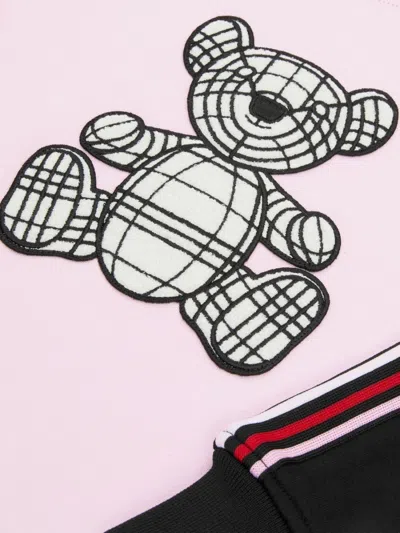 Burberry Sweatshirt Mit Thomas Teddy-patch In Pink