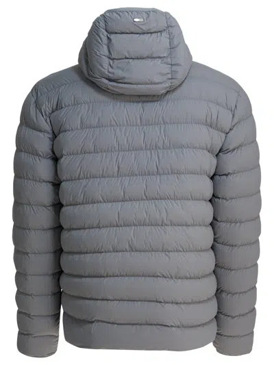 Herno Nylon Down Jacket In Gray