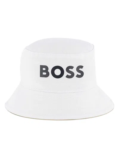 Hugo Boss Boss Hat In Blue