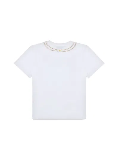 Moschino Maxi T-shirt In White