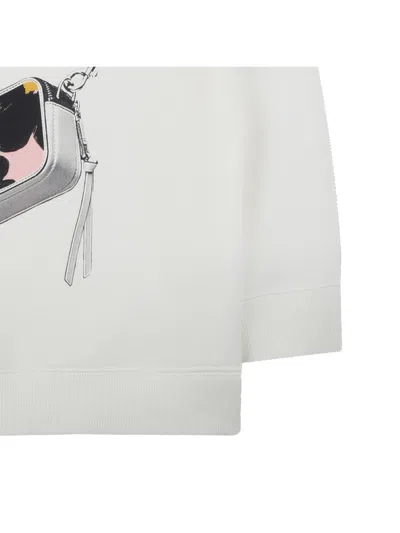 Marc Jacobs Sweatshirt In Ivory