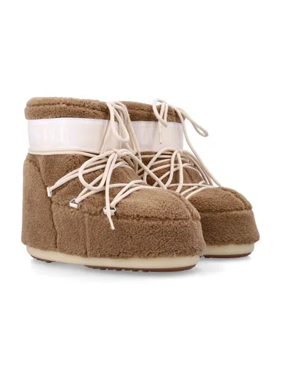 Moon Boot Icon Low Shearling-lined Mini Boots In Multi