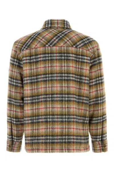 Burberry Embroidered Wool Jacket In Multi