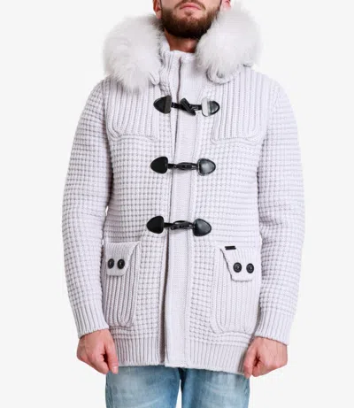 Bark Coats Grey In Metallic