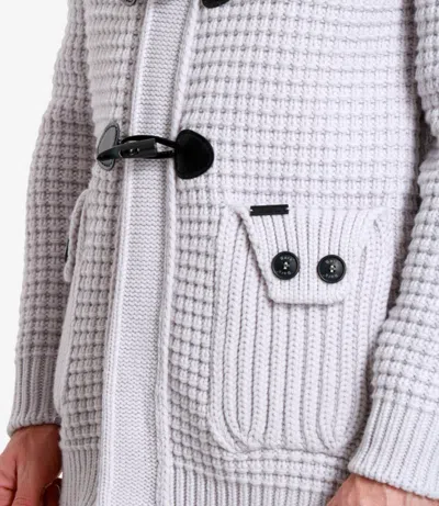 Bark Coats Grey In Metallic